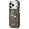 Чохол Guess 4G Big 4G Classic Logo для iPhone 17 Pro Brown Silver (GUHCP17LP4G4SMCW)