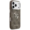 Чохол Guess 4G Big 4G Classic Logo для iPhone 17 Pro Brown Silver (GUHCP17LP4G4SMCW)