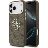 Чохол Guess 4G Big 4G Classic Logo для iPhone 17 Pro Max Brown Silver (GUHCP17XP4G4SMCW)