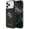 Чохол Guess Grained Big 4G Classic Logo для iPhone 17 Pro Max Black (GUHCP17XPG4SMCEK)