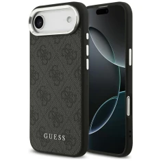 Чохол Guess 4G Classic Logo для iPhone 17 Air Black with MagSafe (GUHMP17MP4GSSMCK)