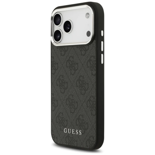 Чохол Guess 4G Classic Logo для iPhone 17 Pro Max Black with MagSafe (GUHMP17XP4GSSMCK)