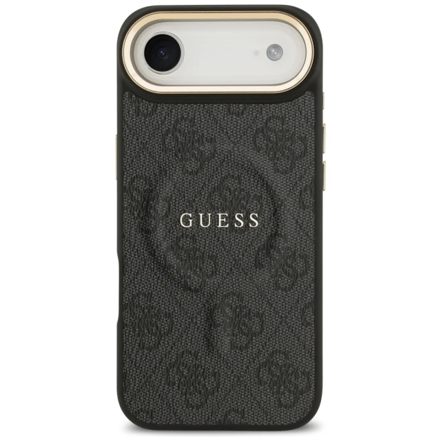 Чохол Guess 4G PU Classic Logo для iPhone 17 Air Black with MagSafe (GUHMP17MP4MSEGCK)
