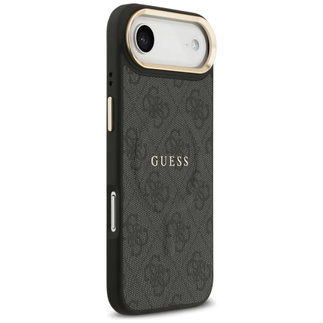 Чохол Guess 4G PU Classic Logo для iPhone 17 Air Black with MagSafe (GUHMP17MP4MSEGCK)