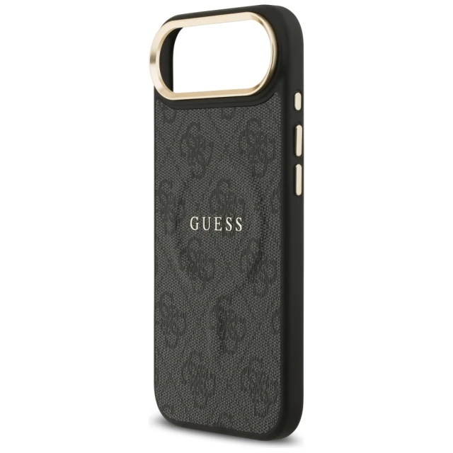 Чохол Guess 4G PU Classic Logo для iPhone 17 Air Black with MagSafe (GUHMP17MP4MSEGCK)