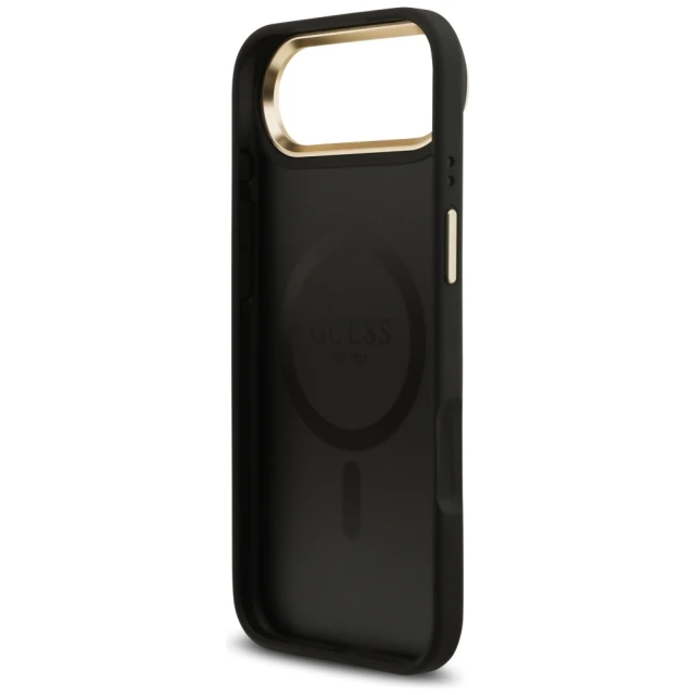 Чохол Guess 4G PU Classic Logo для iPhone 17 Air Black with MagSafe (GUHMP17MP4MSEGCK)