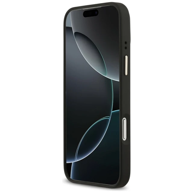 Чохол Guess 4G PU Classic Logo для iPhone 17 Pro Max Black with MagSafe (GUHMP17XP4MSEGCK)