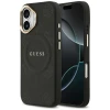 Чохол Guess Peony Hot Stamp для iPhone 17 Black with MagSafe (GUHMP17SPSAMSECK)