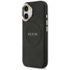 Чохол Guess Peony Hot Stamp для iPhone 17 Black with MagSafe (GUHMP17SPSAMSECK)