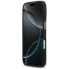 Чохол Guess Peony Hot Stamp для iPhone 17 Black with MagSafe (GUHMP17SPSAMSECK)