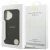 Чохол Guess Peony Hot Stamp для iPhone 17 Black with MagSafe (GUHMP17SPSAMSECK)
