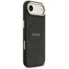 Чохол Guess Peony Hot Stamp для iPhone 17 Air Black with MagSafe (GUHMP17MPSAMSECK)