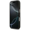 Чехол Guess Peony Hot Stamp для iPhone 17 Pro Black with MagSafe (GUHMP17LPSAMSECK)