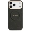 Чохол Guess Peony Hot Stamp для iPhone 17 Pro Max Black with MagSafe (GUHMP17XPSAMSECK)