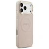 Чохол Guess Peony Hot Stamp для iPhone 17 Pro Max Pink with MagSafe (GUHMP17XPSAMSECP)