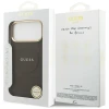 Чохол Guess Peony Hot Stamp для iPhone 17 Pro Max Brown with MagSafe (GUHMP17XPSAMSECW)