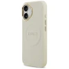 Чохол Guess Peony Hot Stamp для iPhone 17 Beige with MagSafe (GUHMP17SPSAMSECE)