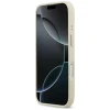 Чохол Guess Peony Hot Stamp для iPhone 17 Beige with MagSafe (GUHMP17SPSAMSECE)