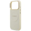 Чохол Guess Peony Hot Stamp для iPhone 17 Pro Beige with MagSafe (GUHMP17LPSAMSECE)