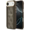 Чохол Guess 4G Stripe для iPhone 17 Air Brown with MagSafe (GUHMP17MPG4SEMCW)