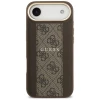 Чохол Guess 4G Stripe для iPhone 17 Air Brown with MagSafe (GUHMP17MPG4SEMCW)