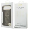 Чохол Guess 4G Stripe для iPhone 17 Air Brown with MagSafe (GUHMP17MPG4SEMCW)