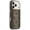 Чохол Guess 4G Stripe для iPhone 17 Pro Brown with MagSafe (GUHMP17LPG4SEMCW)