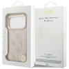 Чохол Guess 4G Stripe для iPhone 17 Pro Pink with MagSafe (GUHMP17LPG4SEMCP)
