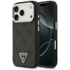Чехол Guess 4G Triangle Logo для iPhone 17 Pro Black Gold with MagSafe (GUHMP17LP4GTDGMK)