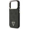 Чехол Guess 4G Triangle Logo для iPhone 17 Pro Black Gold with MagSafe (GUHMP17LP4GTDGMK)