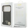 Чехол Guess 4G Triangle Logo для iPhone 17 Pro Black Gold with MagSafe (GUHMP17LP4GTDGMK)