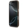 Чохол Guess 4G Triangle Logo для iPhone 17 Pro Brown Gold with MagSafe (GUHMP17LP4GTDGMW)