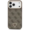 Чохол Guess 4G Triangle Logo для iPhone 17 Pro Max Brown Gold with MagSafe (GUHMP17XP4GTDGMW)