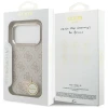 Чехол Guess 4G Triangle Logo для iPhone 17 Pro Pink Gold with MagSafe (GUHMP17LP4GTDGMP)