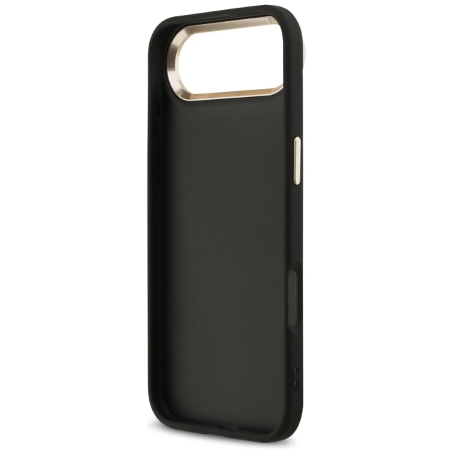 Чохол Guess 4G Big 4G Classic Logo для iPhone 17 Air Black Gold (GUHCP17M4GMGCGR)