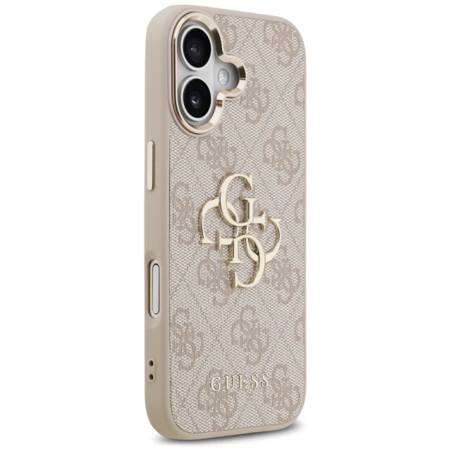 Чохол Guess 4G Big 4G Classic Logo для iPhone 17 Pink Gold (GUHCP17S4GMGCPI)