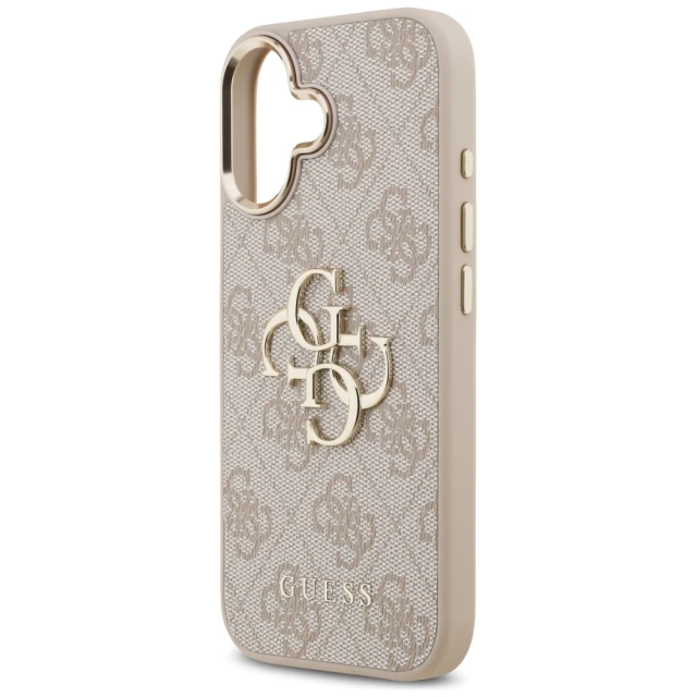 Чохол Guess 4G Big 4G Classic Logo для iPhone 17 Pink Gold (GUHCP17S4GMGCPI)