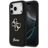 Чохол Guess Silicone Big 4G Script для iPhone 17 Pro Black (GUHCP17LSC4GSMK)