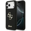 Чохол Guess Silicone Big 4G Script для iPhone 17 Pro Max Black (GUHCP17XSC4GSMK)
