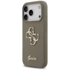 Чехол Guess Silicone Big 4G Script для iPhone 17 Pro Max Brown (GUHCP17XSC4GSMW)