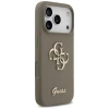 Чехол Guess Silicone Big 4G Script для iPhone 17 Pro Max Brown (GUHCP17XSC4GSMW)