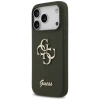 Чехол Guess Silicone Big 4G Script для iPhone 17 Pro Max Khaki (GUHCP17XSC4GSMA)
