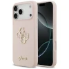 Чохол Guess Silicone Big 4G Script для iPhone 17 Pro Max Pink (GUHCP17XSC4GSMP)