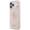 Чохол Guess Silicone Big 4G Script для iPhone 17 Pro Max Pink (GUHCP17XSC4GSMP)