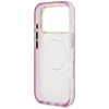 Чохол Guess IML Glitter Flowers Triangle для iPhone 17 Pro Max Purple with MagSafe (GUHMP17XHFLPEDU)