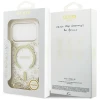 Чохол Guess Resin Bottom Glitter для iPhone 17 Pro Gold with MagSafe (GUHMP17LRGRGED)