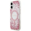 Чохол Guess Resin Bottom Glitter для iPhone 17 Pink with MagSafe (GUHMP17SRGRGEP)