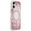 Чохол Guess Resin Bottom Glitter для iPhone 17 Pink with MagSafe (GUHMP17SRGRGEP)