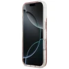 Чохол Guess Resin Bottom Glitter для iPhone 17 Pink with MagSafe (GUHMP17SRGRGEP)