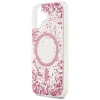 Чохол Guess Resin Bottom Glitter для iPhone 17 Pink with MagSafe (GUHMP17SRGRGEP)